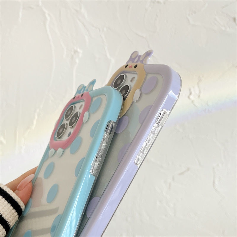 Ốp Điện Thoại Họa Tiết Nơ Dễ Thương Dành Cho iphone 12 13 11 Pro Max X Xs Max Xr Ffo6