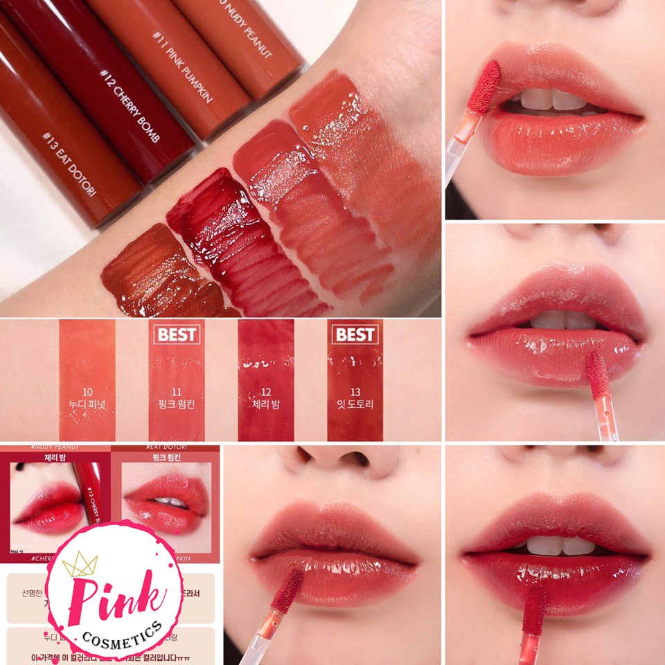 [SON KEM MỚI] Son Tint Lì Romand Juicy Lasting Tint