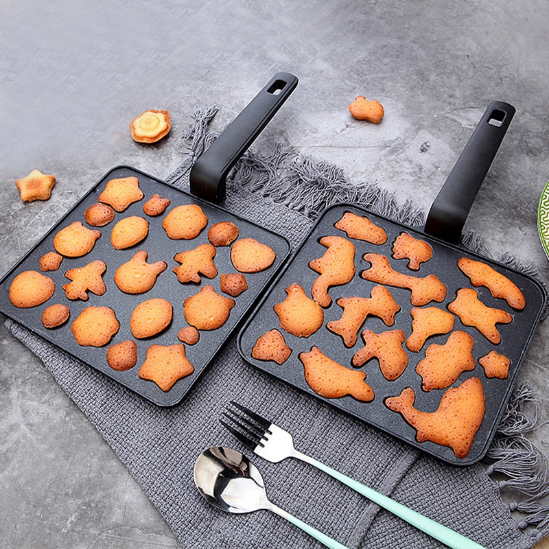 Khuôn Làm Bánh Waffle Chống Dính Trọng Lượng Nhẹ Tiện Dụng