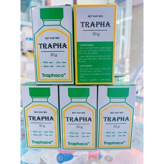 Bột khử mùi hôi chân, hôi nách Trapha 30g