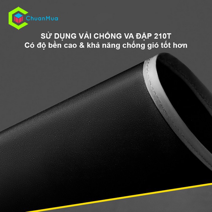 Dù Đi Mưa - Ô Che Nắng Tốt Chống Tia UV gấp gọn, đóng mở tự động 2 chiều (Có hướng dẫn sử dụng)