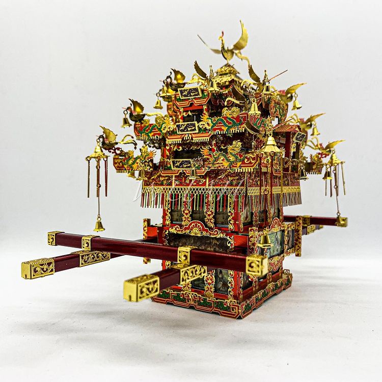 Mô Hình Kim Loại 3D Piececool Kiệu Hoa