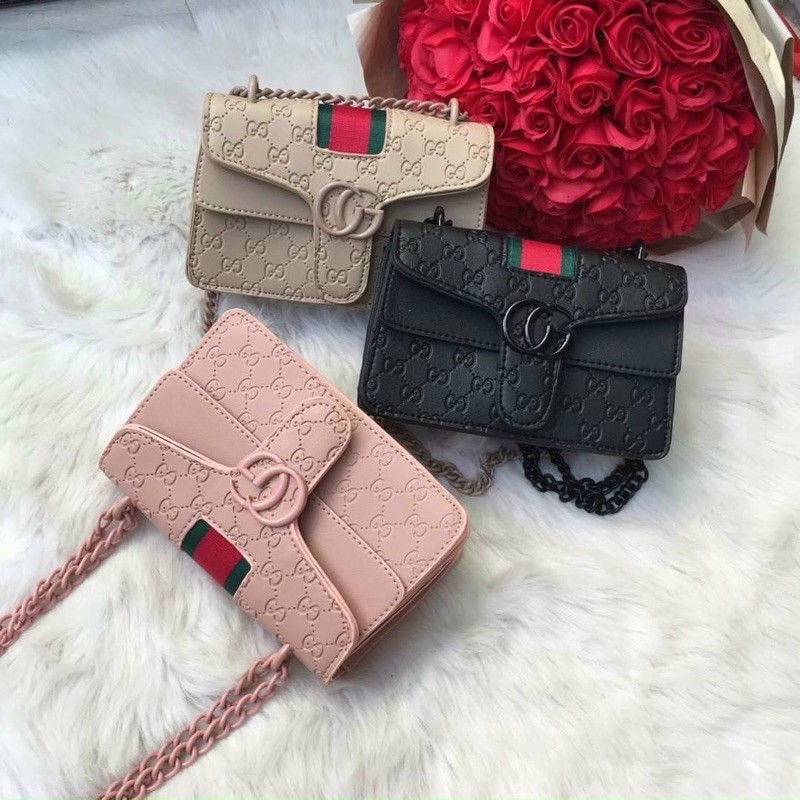 TÚI GUCCI SỌC XANH ĐỎ