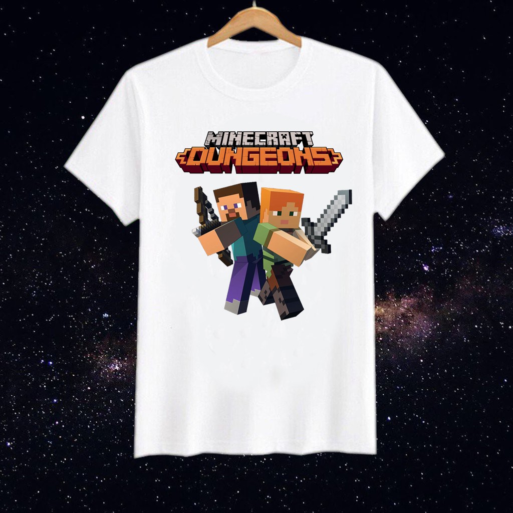 Áo thun Minecraft cho bé