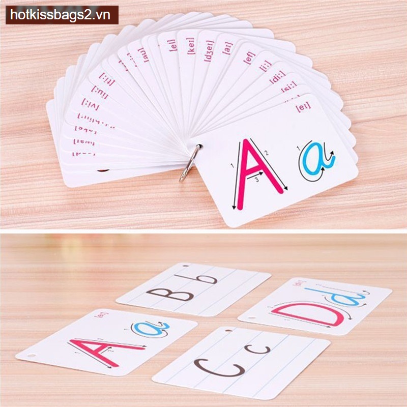 Set 26 Thẻ Học Chữ Cái Tiếng Anh Cho Bé