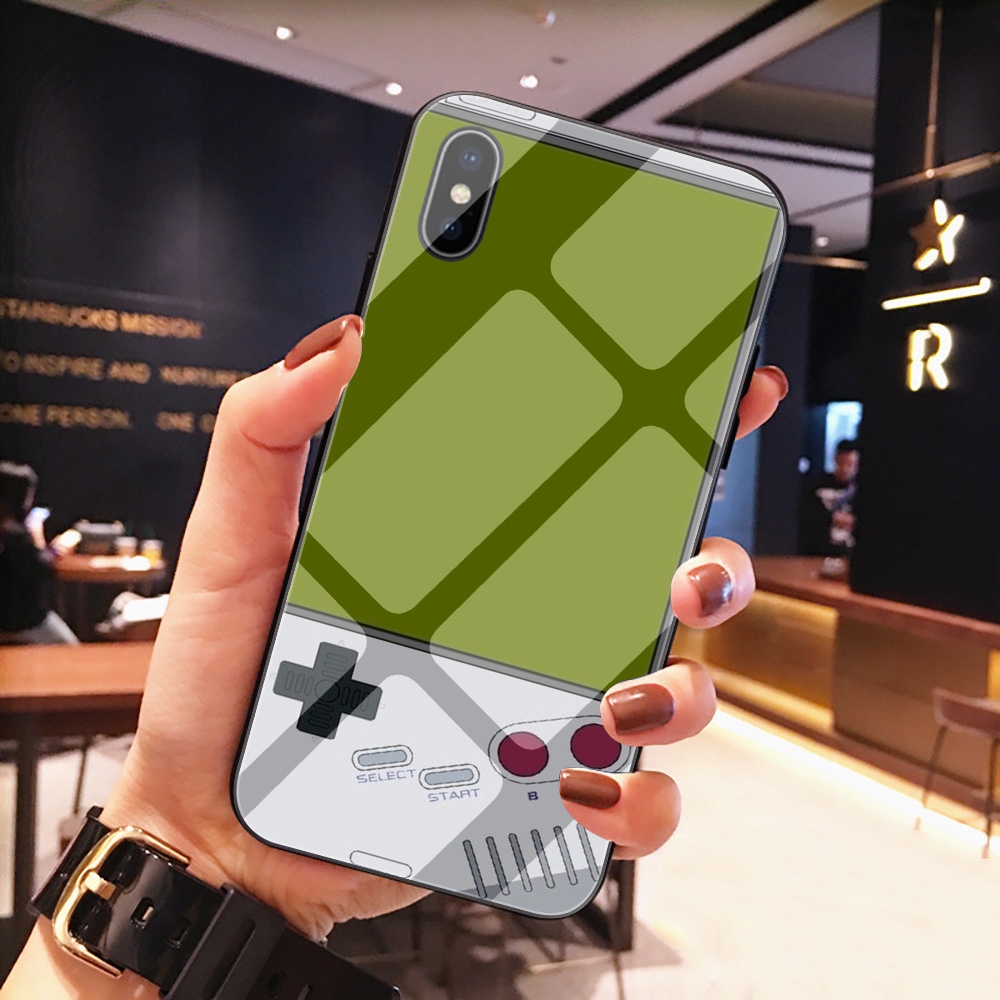 Ốp lưng điện thoại bằng TPU cường lực hình tay cầm chơi game dành cho iPhone 11 Pro XS Max XR X 8 7 6 6S Plus