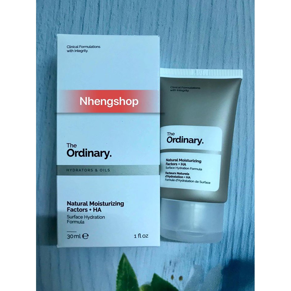 [Full 30/100ml] Kem Dưỡng The Ordinary NATURAL MOISTURISING FACTORS + HA