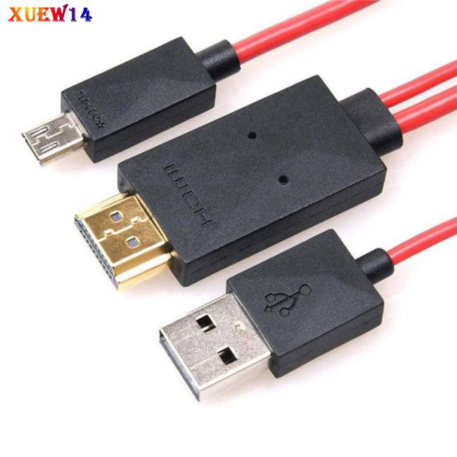 Giắc Chuyển Đổi Từ Micro Usb Sang Hdmi 1080p Hd Tv Cho Samsung S3 S4 S5