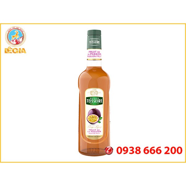 SIRO TEISSEIRE CHANH DÂY - TEISSEIRE PASION FRUIT SYRUP