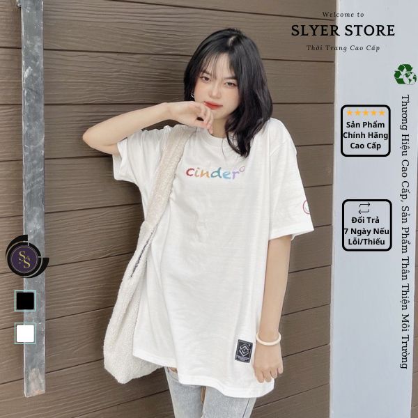 Áo thun Nam Nữ Unisex Cinder hàng cotton cao cấp