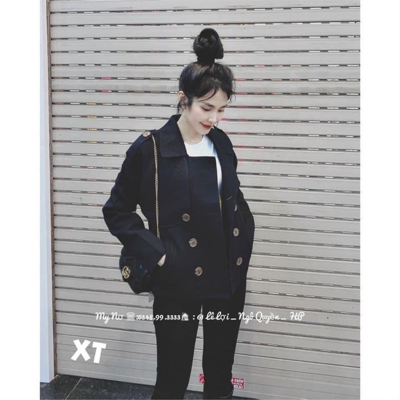 [Mã WARUN27 giảm 12k đơn 99k] Áo dạ len cổ vest mẫu mới siê | BigBuy360 - bigbuy360.vn