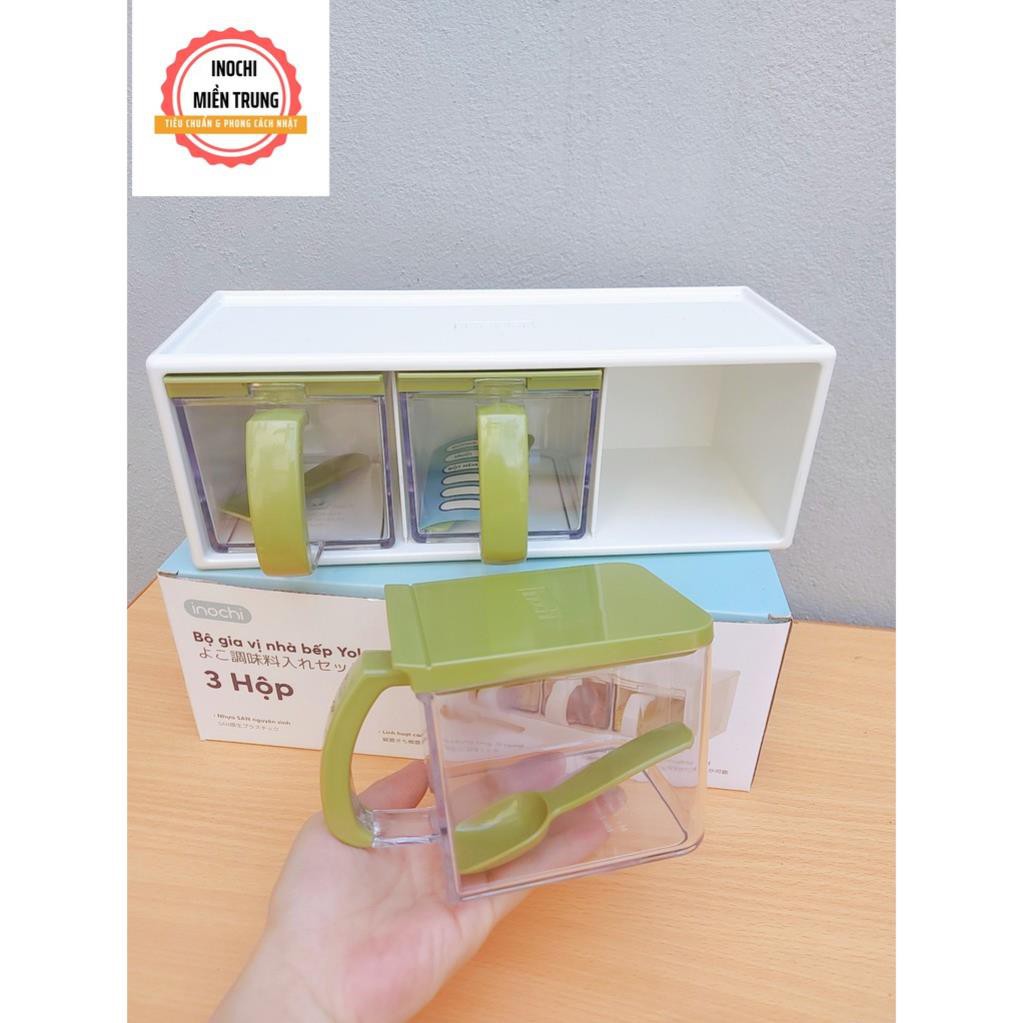 Hộp đựng gia vị, hũ gia vị nhà bếp cao cấp Inochi