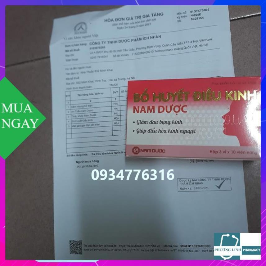Bổ huyết điều kinh nam dược