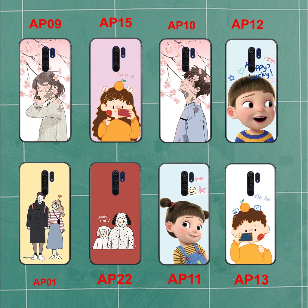 [HÀNG MỚI NHẤT] ỐP ĐIỆN THOẠI XIAOMI REDMI 9 IN HÌNH DỄ THƯƠNG - BỀN BỈ -GIÁ RẺ
