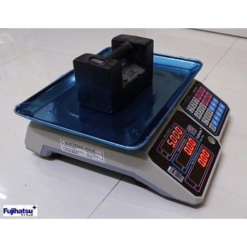 Cân điện tử tính tiền 30KG Fujihatsu FTC-03/30 . Siêu Nhỏ và đủ chức năng