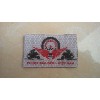 logo phượt , tem phượt , logo phản quang , tem xe