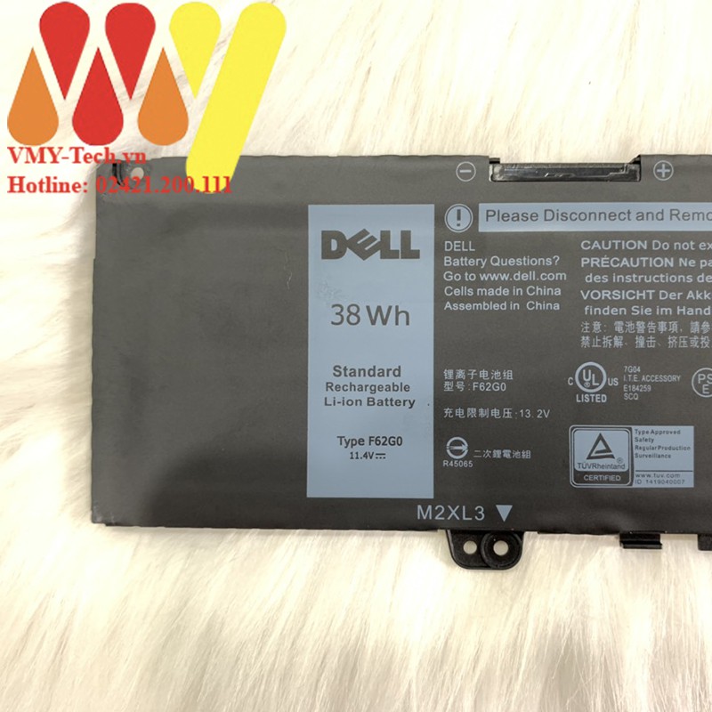 [SALE] Pin Laptop Dell Inspiron 13 5370 7000 7370 7373 7380 7386 P83G P83G001 P83G002 P87G P87G001