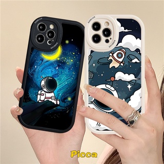 Ốp Điện Thoại Họa Tiết NASA Hoạt Hình Cho IPhone 14 7 8 6 6s Plus XR 11 12 13 14 Pro MAX X XS MAX SE 2020