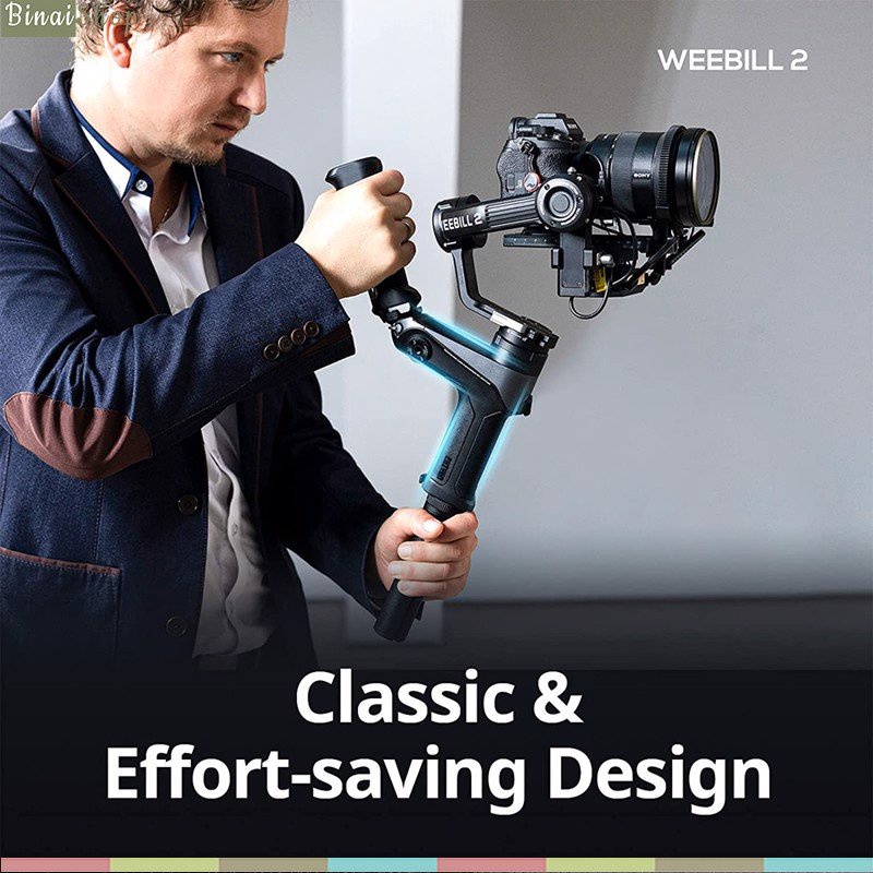 Zhiyun Weebill 2 - Gimbal Chống Rung Cho Combo Máy Ảnh, DSLR Cỡ Lớn, Hỗ Trợ Màn Hình, Theo Dõi Chuyển Động | BigBuy360 - bigbuy360.vn