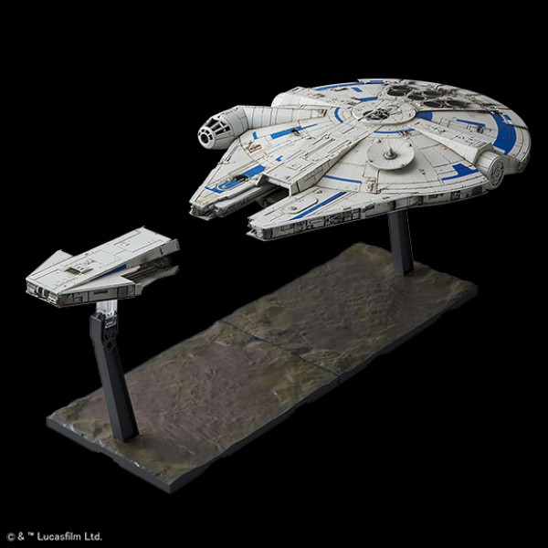 Mô hình lắp ráp Gunpla - BANDAI - Star Wars 1/144 Phi thuyền Millennium Falcon (Lando Calrissian)