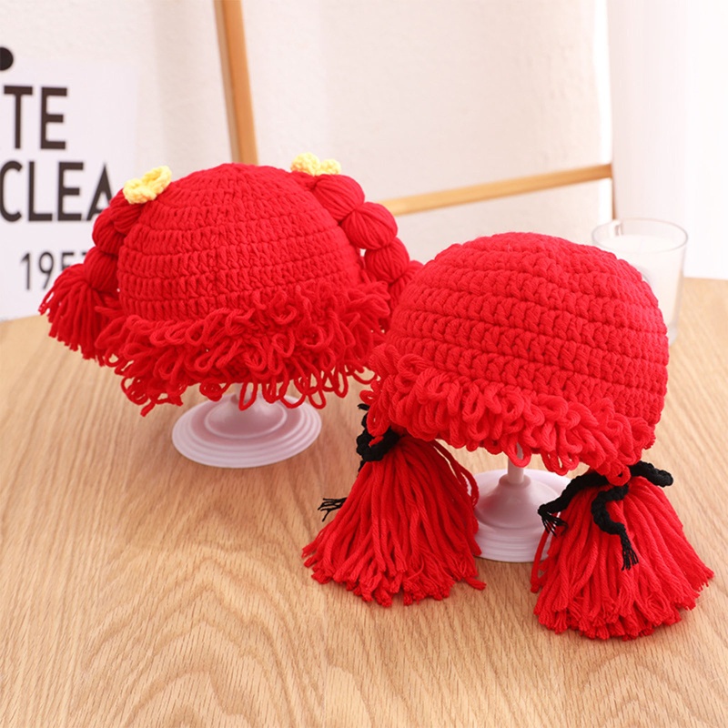 Mũ beanie Thủ Công Thiết Kế Xinh Xắn Cho Bé