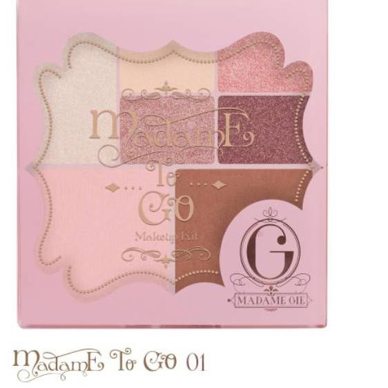 (hàng Mới Về) Bộ Dụng Cụ Trang Điểm Madam Gie To Go Cff12 | BigBuy360 - bigbuy360.vn