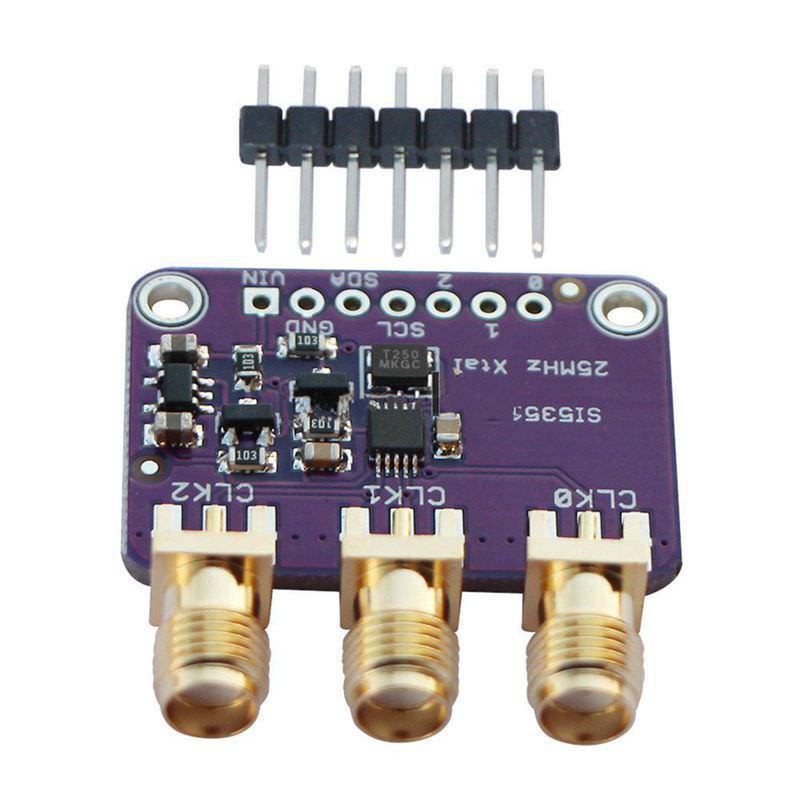 Bo Mạch Phát Điện Đồng Hồ Si5351A I2C 25mhz 8khz Đến 160mhz