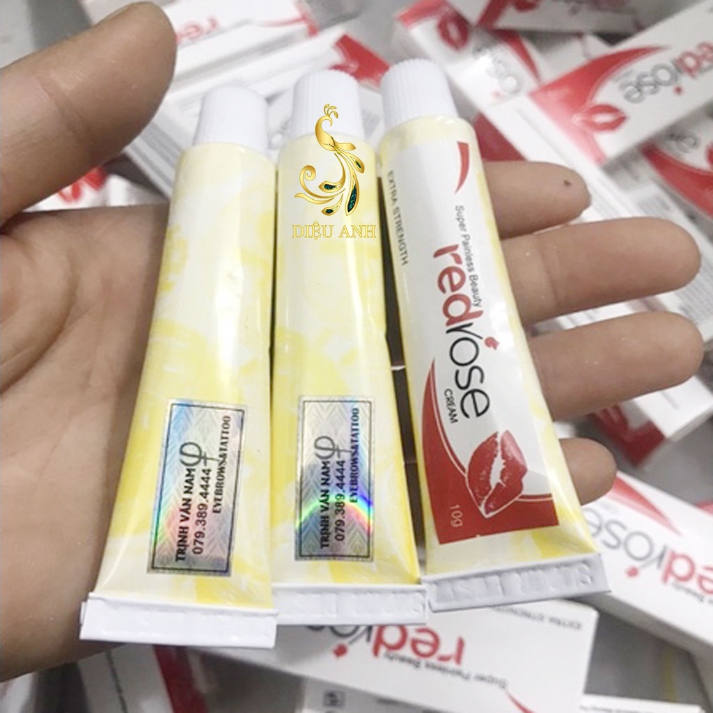 Kem Redrose hỗ trợ phun xăm mày môi mí loại 1