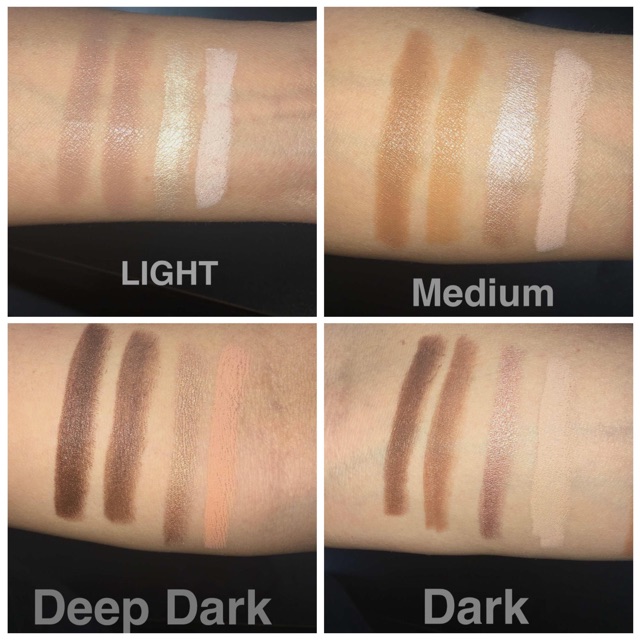 KKW Beauty - Set 2 Cây Tạo Khối Bắt Sáng Hai Đầu KKW Beauty - Creme Contour & Highlight Set | BigBuy360 - bigbuy360.vn