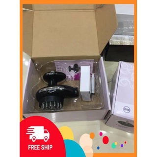 Máy đầm giảm béo mini cầm tay nóng, rung, điện di b10