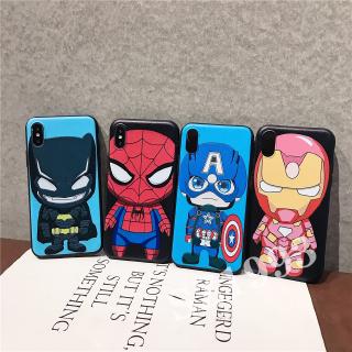 Ốp Điện Thoại Mềm Hình Marvel Dễ Thương Cho SamsungJ7 Pro J6 Plus J4 Plus J7 Prime J5 Prime J2 Prime A7 2018