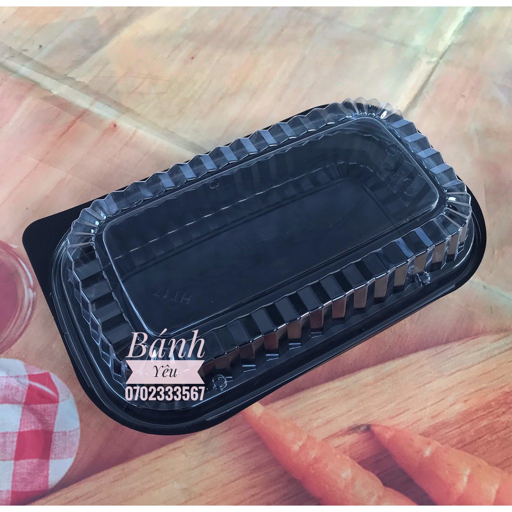 Lốc 50 hộp nhựa đế đen HT17 - BB41B