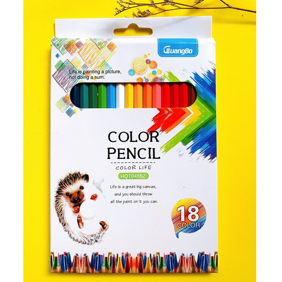[Mã BMINCU50 giảm 50K đơn 250K] Bộ Chì Màu Color Pencil HQT GuangBo