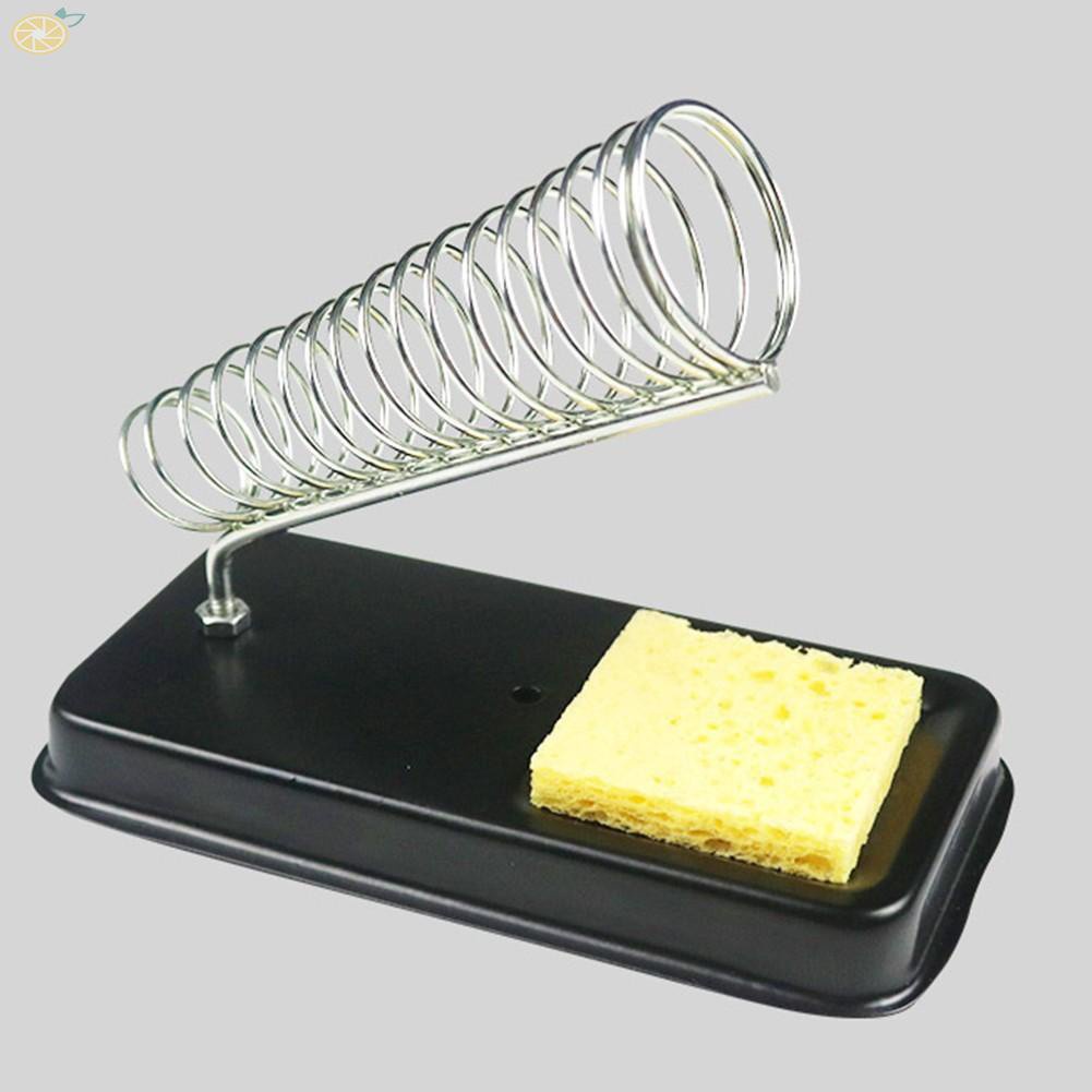 Giá đỡ hàn điện tử bằng sắt kèm xốp vệ sinh mũi hàn