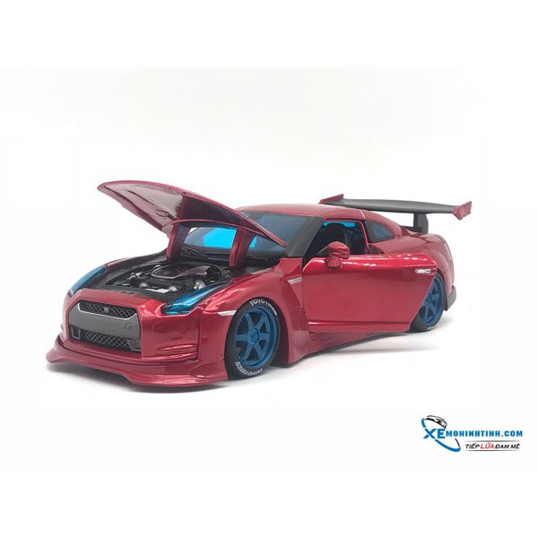 Xe Mô Hình Nissan GT-R 1:24 Maisto ( Đỏ )