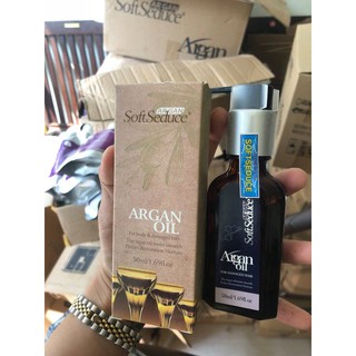 [ CHÍNH HÃNG ] Tinh dầu dưỡng tóc SoftSeduce Argan oil phục hồi 50ml
