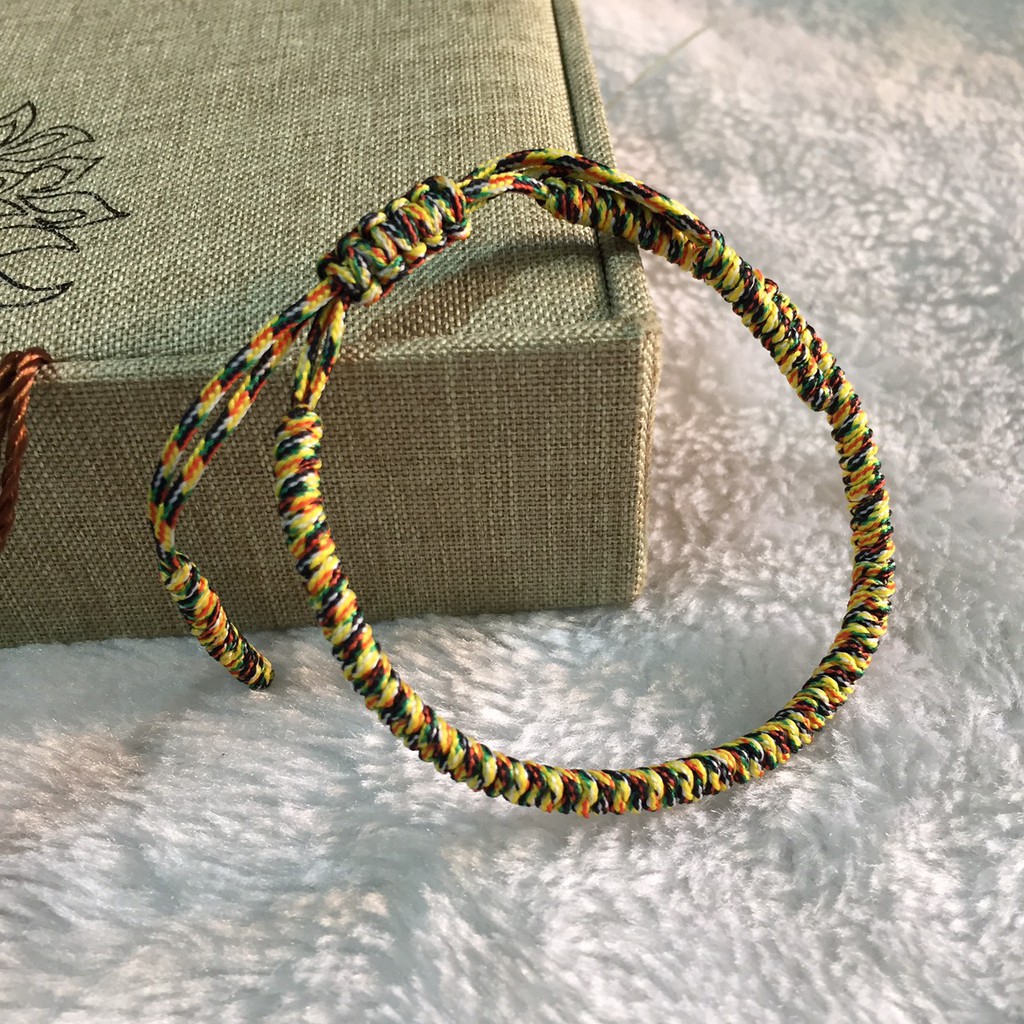 Vòng Tay Thắt Dây Thủ Công Tibet Handmade VCD36 (01,02,....,11)