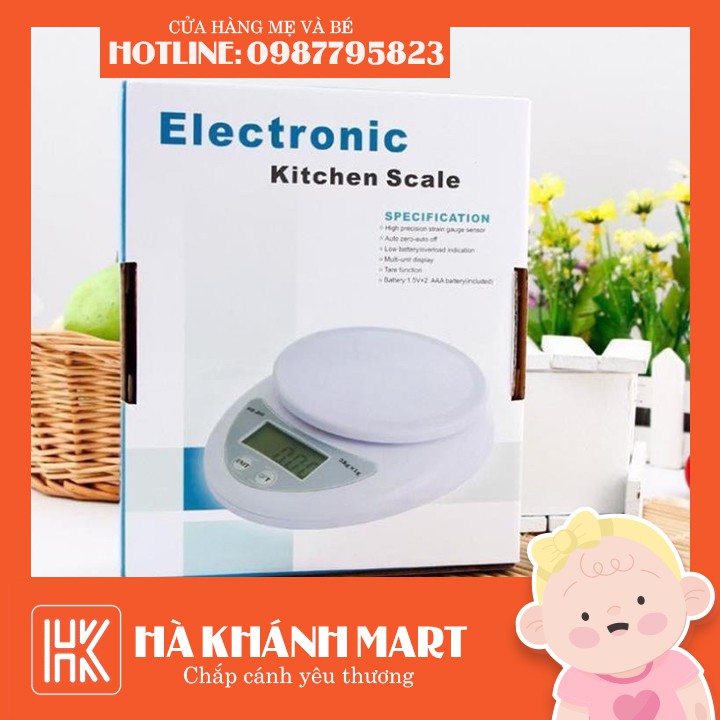 Cân điện tử mini cân thực phẩm Electronic Kitchen Scale