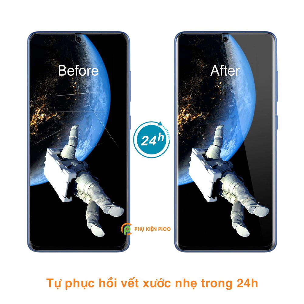 Dán màn hình Samsung S20 Plus full màn hình PPF dẻo trong suốt chính hãng Maxshield - Dán dẻo Samsung Galaxy S20 Plus