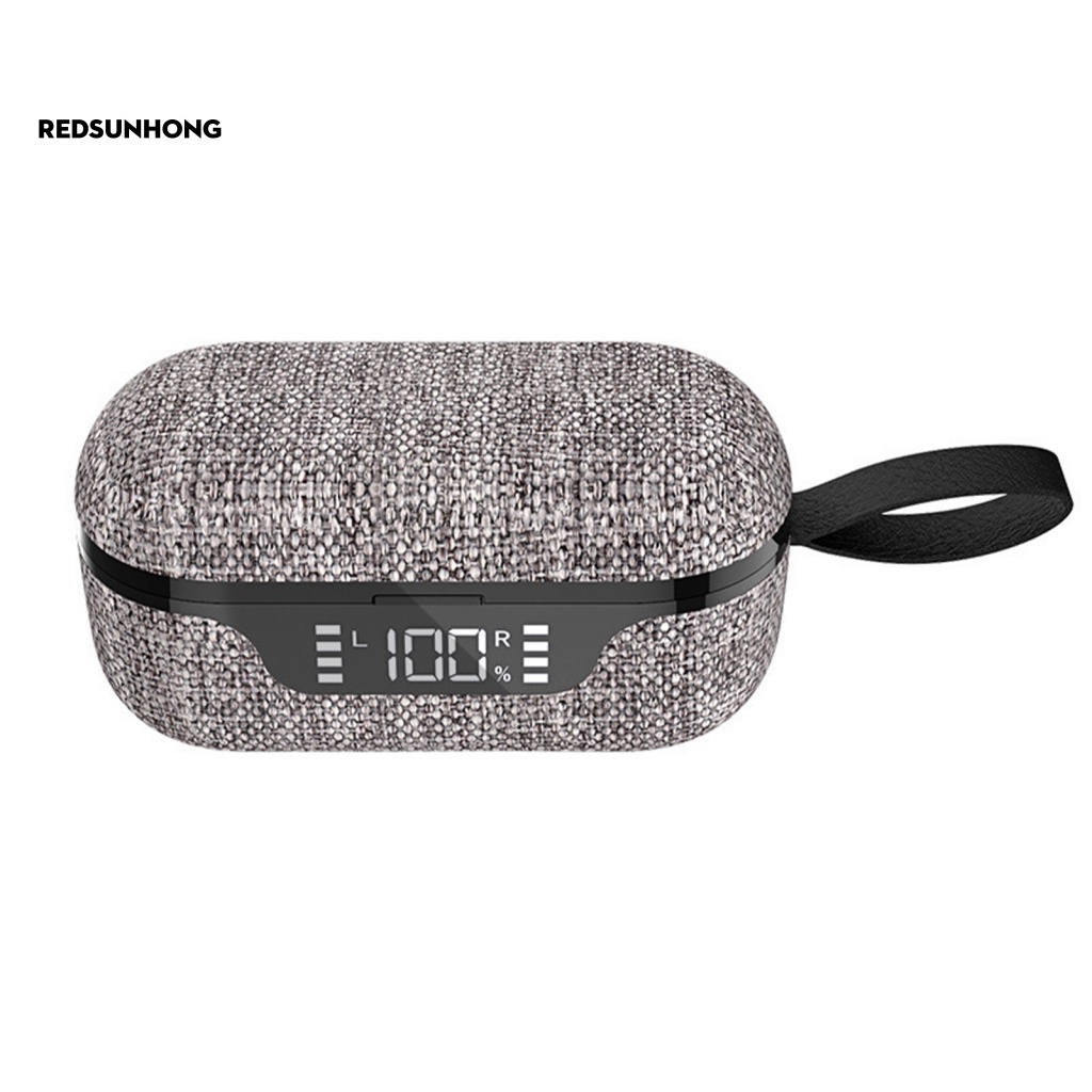 Tai Nghe Nhét Tai RSH.z Có Màn Hình Kỹ Thuật Số Phong Cách Thể Thao Thời Trang