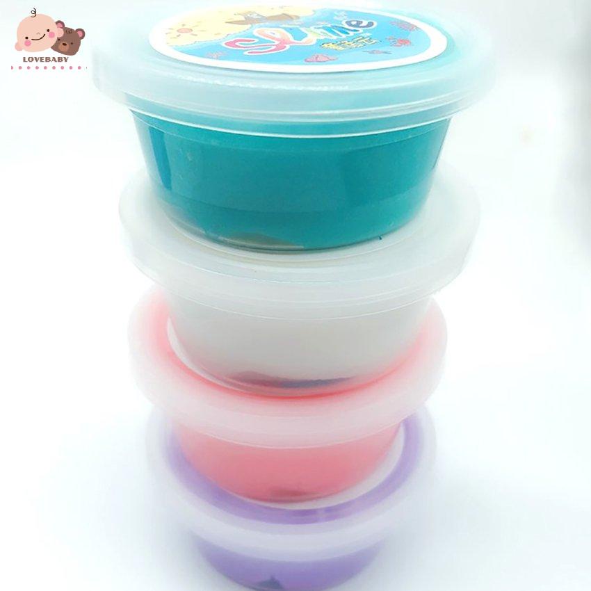 [HOT]Three-color Cotton Mud Slime Poke Mud DIY Color Plasticine Decompression Vent