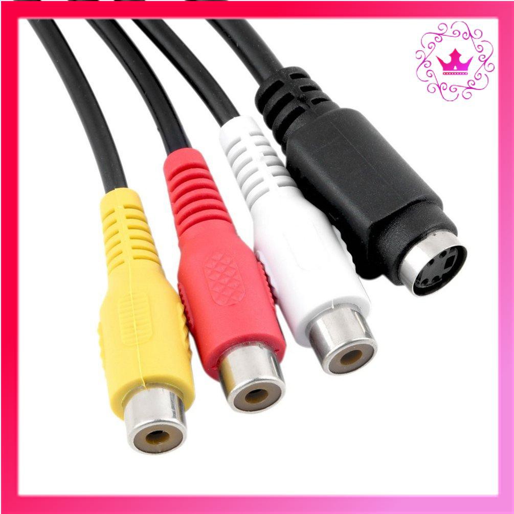 Cáp Chuyển Đổi Từ Cổng Vga Sang S-Video Av Và 3 Rca