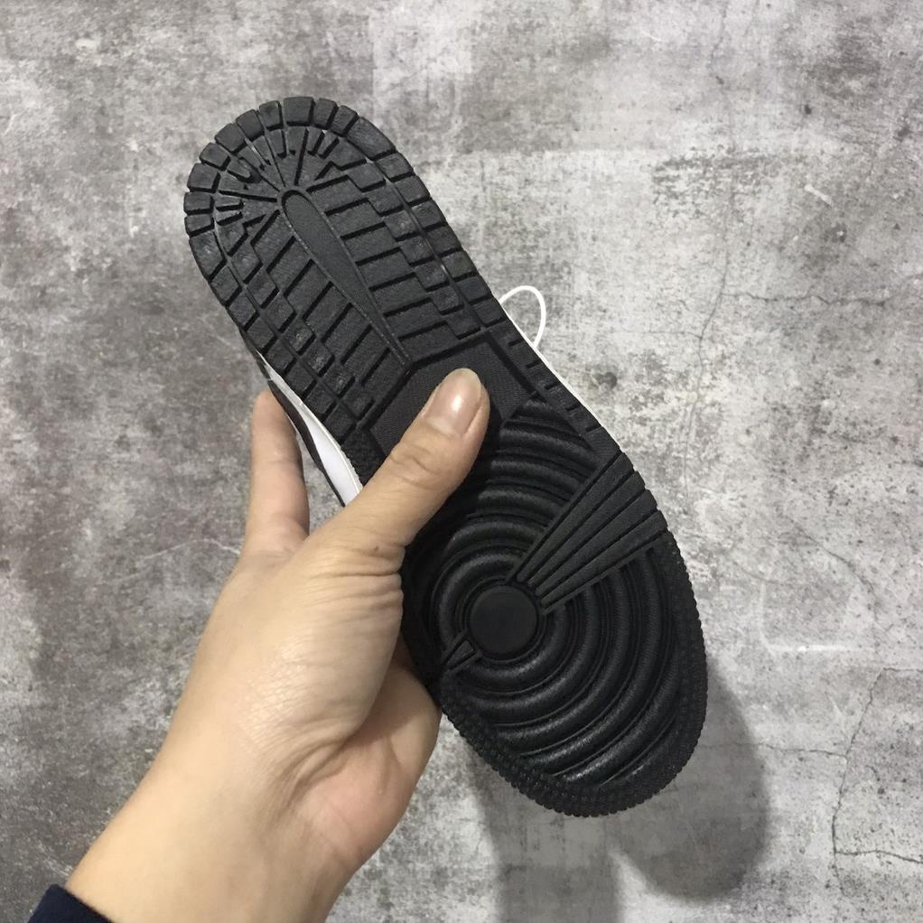 Giày sneaker JORDAN PANDA đen trắng cao cổ Hot trend nam nữ, Giày JD1 đen trắng cao dùng đi học,tập gym,chạy bộ