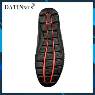 [XẢ HÀNG] Giày Mọi Nam Da Bò Cao Cấp DATINNOS ( Đen Nâu ) - PG031