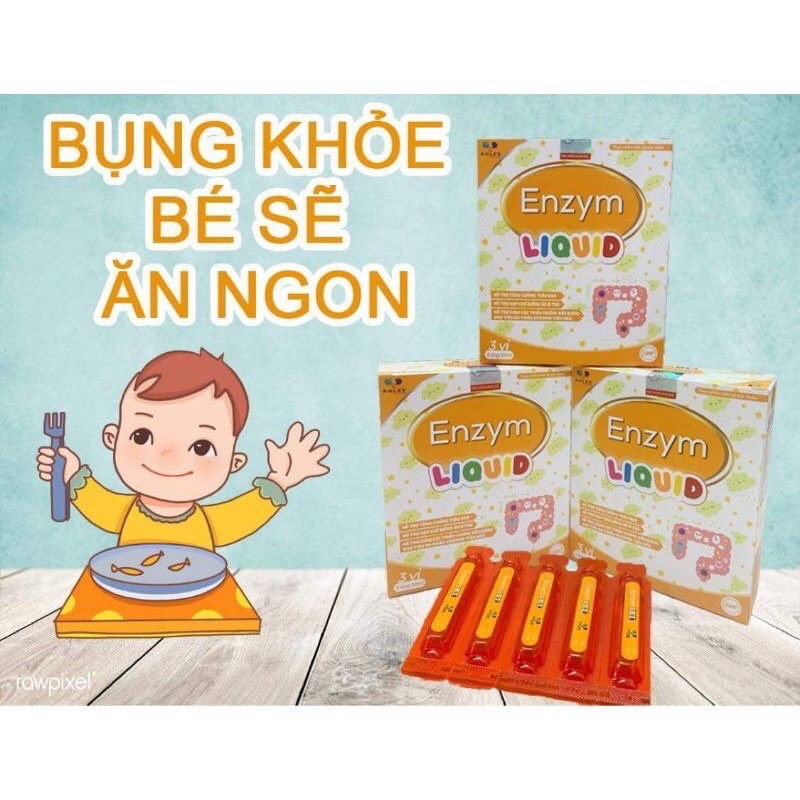 enzym liquid giúp bé hay ăn 💊FREESHIP💊enzym giúp bé ăn ngon, tăng cân, tăng sức đề kháng | Thế Giới Skin Care