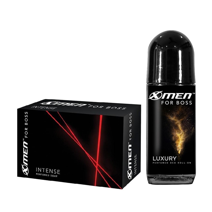 Lăn khử mùi X-Men for Boss Luxury 50ml (Tặng Xà bông cục Xmen for Boss 75g giá 20k) Hàng chính hãng