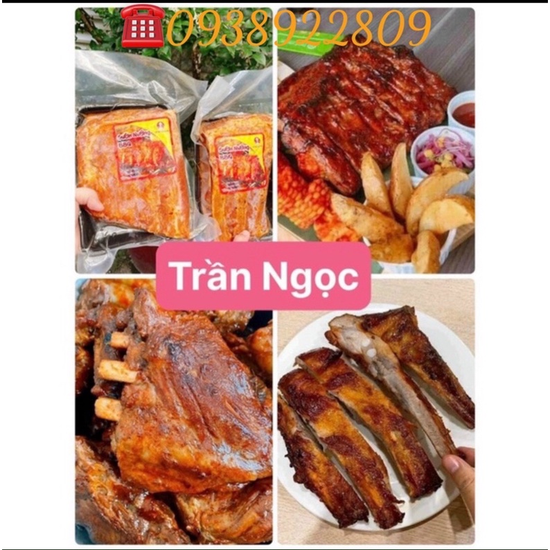 Sườn nướng BBQ 1 khay 500gr