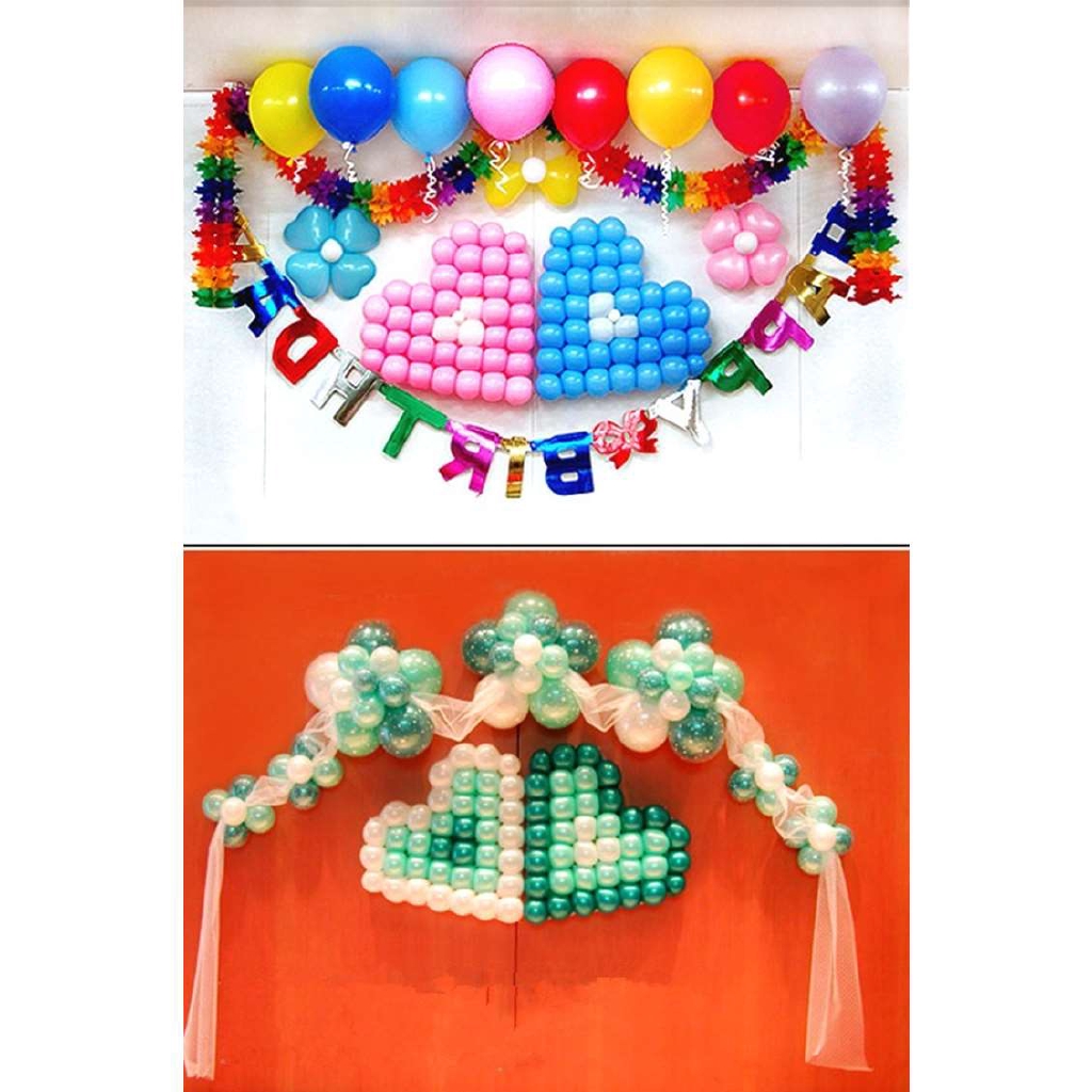 Set 100 miếng dán 2 mặt cỡ nhỏ dùng cố định bóng bay và các vật trang trí