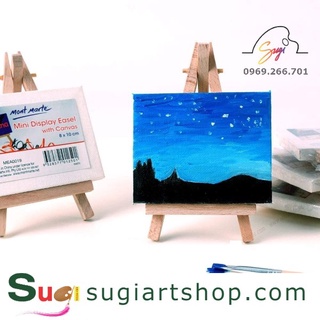 Canvas kèm giá vẽ mini Mont Marte