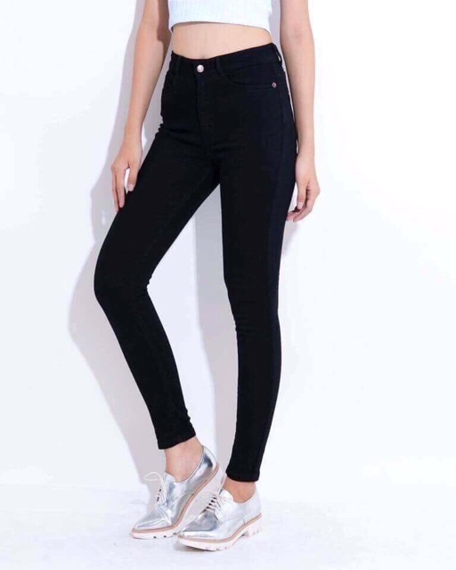 Topsshop đen dài